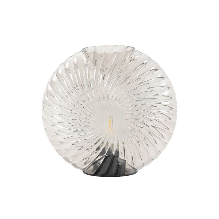 Table lamp LED 20x9x20 cm MILADO glass sand