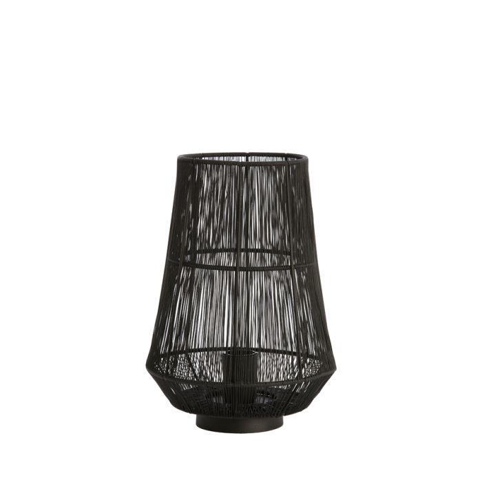 Table lamp Ø24x33 cm BANJAR black