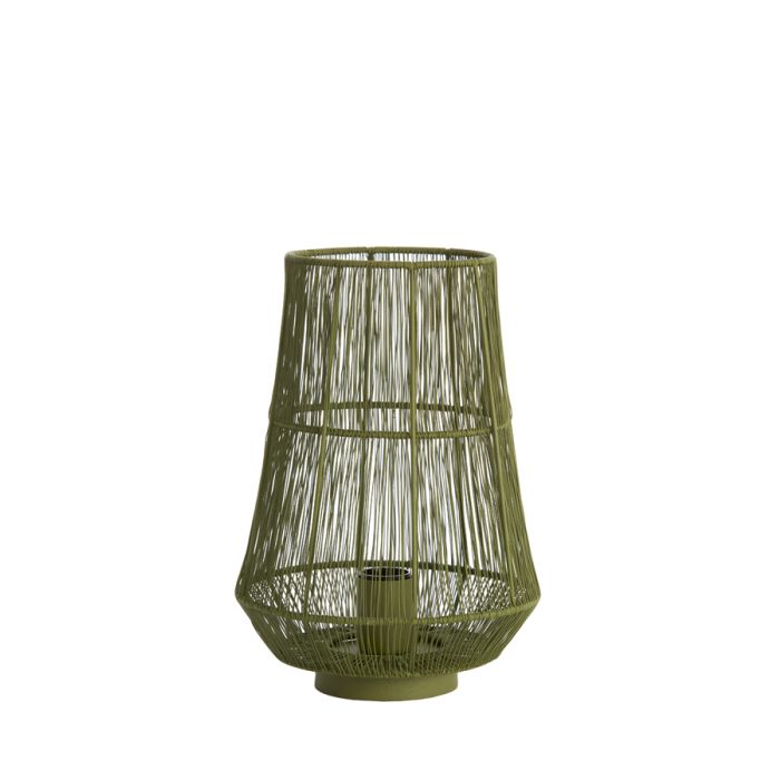 Table lamp Ø24x33 cm BANJAR olive green