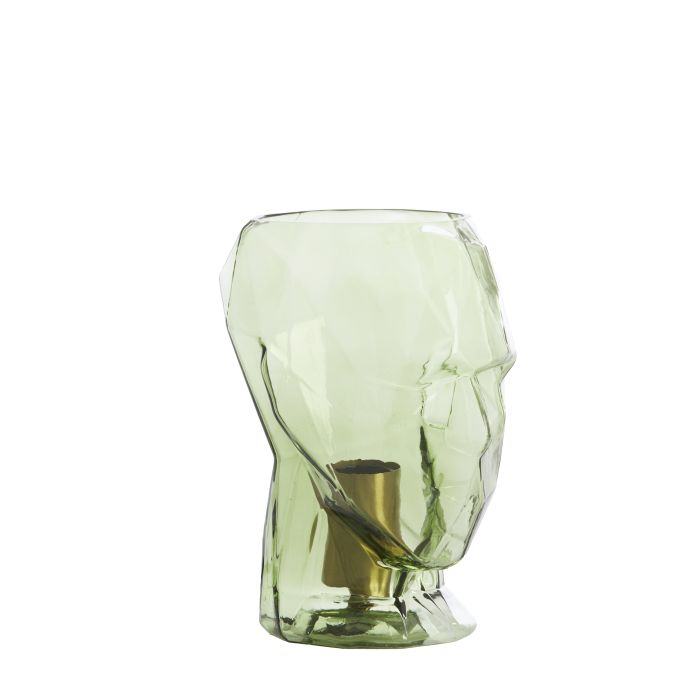 Table lamp Ø19x25 cm HEAD glass green