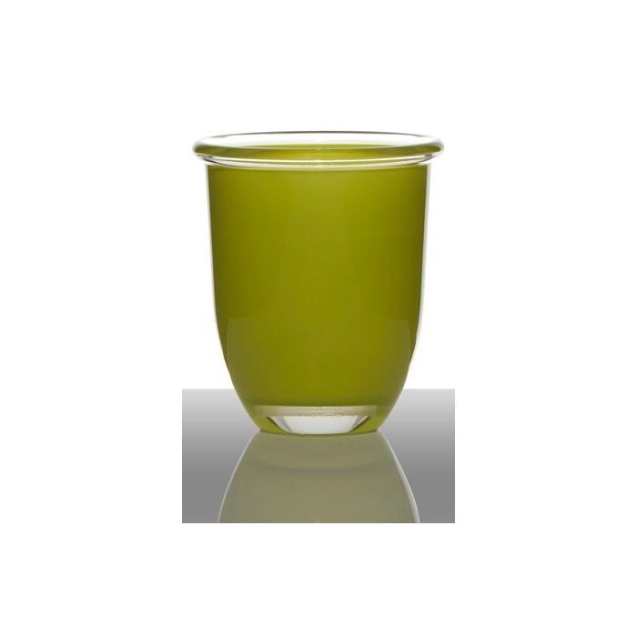 Cosmo Regular Planter Glass light green h12,6 d10,8