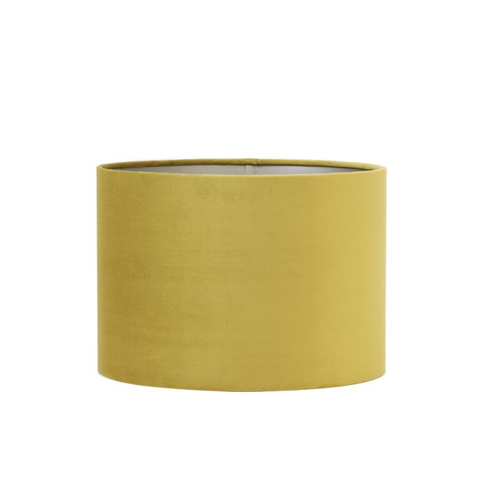 Shade cylinder 20-20-15 cm VELOURS dusty gold