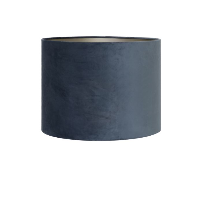 Shade cylinder 20-20-15 cm VELOURS dusty blue