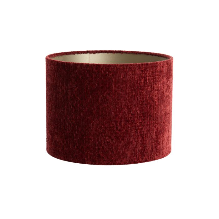 Shade cylinder 25-25-18 cm RUBY red