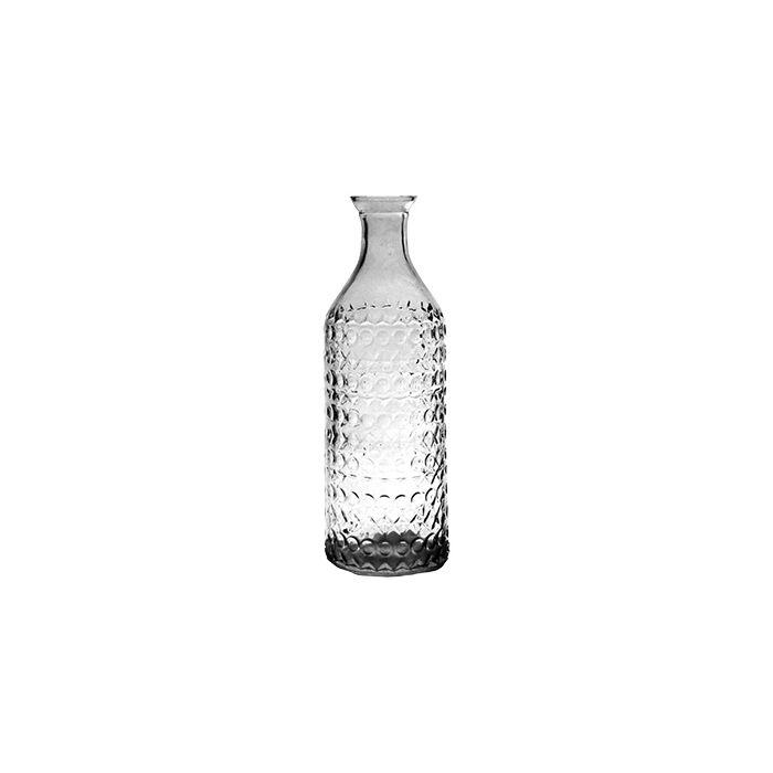 Dots Bottle Vase clear h30 d10