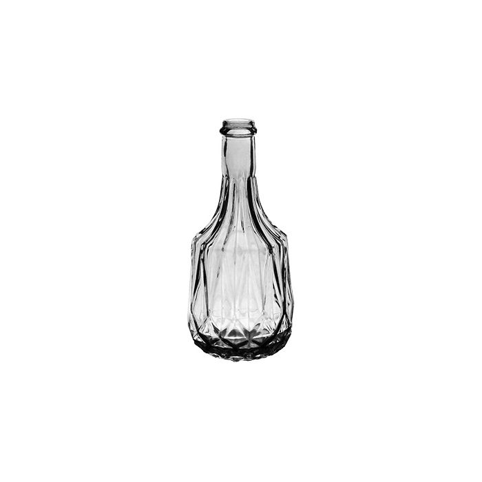 Pattern Bottle Vase clear h17 d8