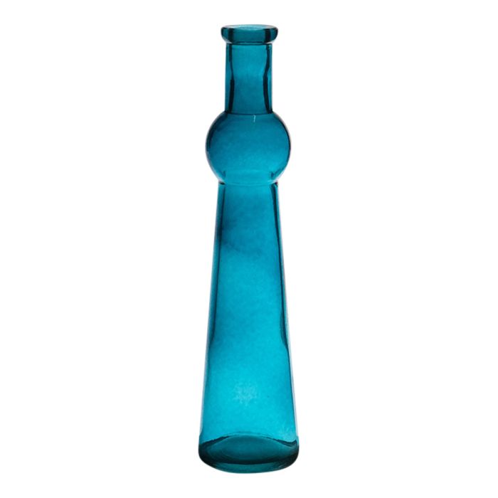 Tower Bottle Vase baltic blue h23 d5,5
