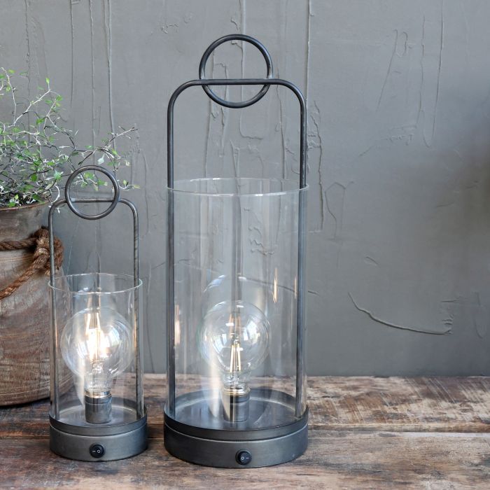 Stable Lantern incl. bulb & timer