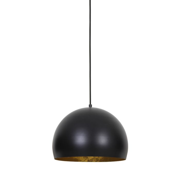 Hanging lamp Ø33x25 cm JAICEY matt black-gold