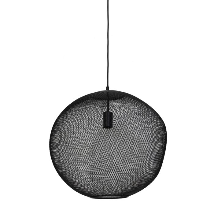 D - Hanging lamp Ø50x48 cm REILLEY matt black