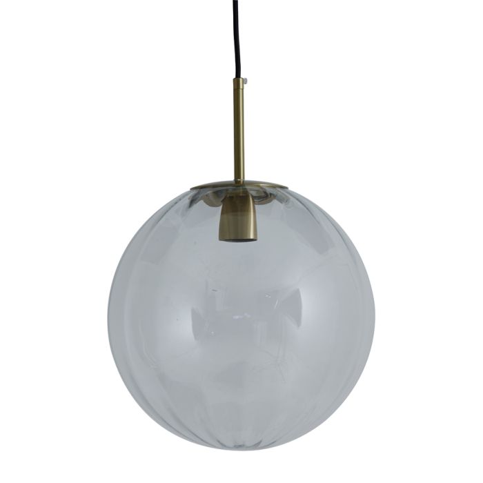 A - Hanging lamp Ø48 cm MAGDALA glass clear+gold