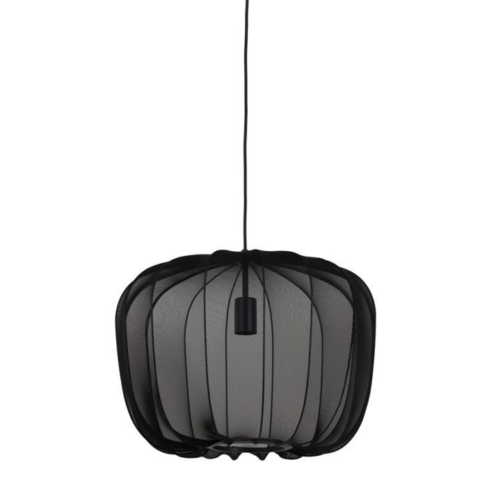 Hanging lamp Ø50x37,5 cm PLUMERIA black