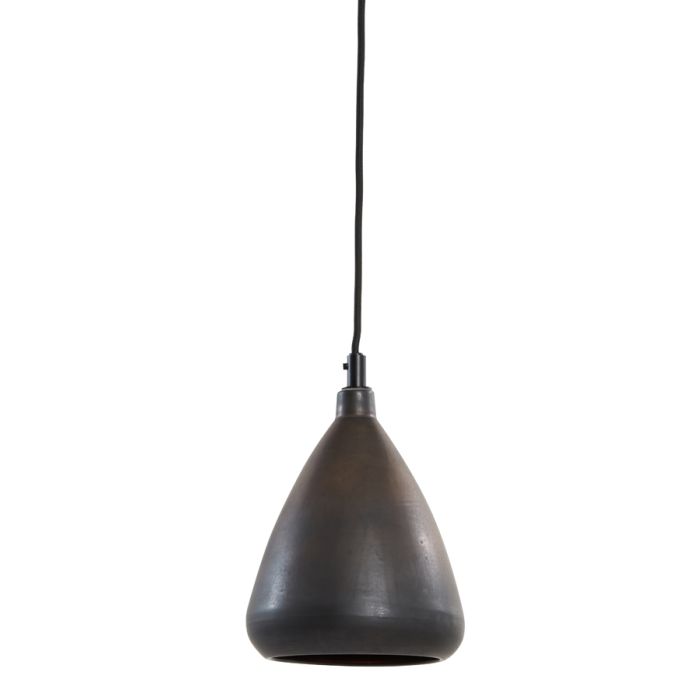 Hanging lamp Ø18x20 cm DESI matt bronze