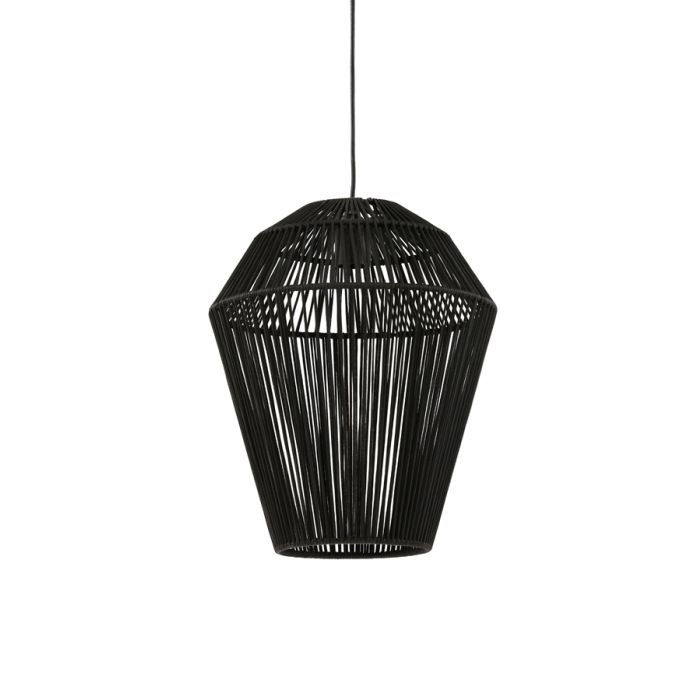 Hanging lamp Ø30x37 cm DEYA matt black