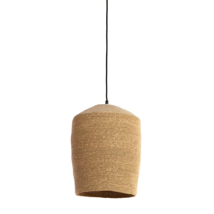 Hanging lamp Ø29x40 cm BOLSENA seagrass natural+cream