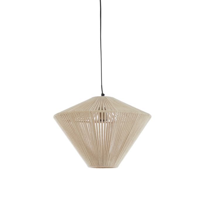 Hanging lamp Ø42x32 cm FELIDA cream