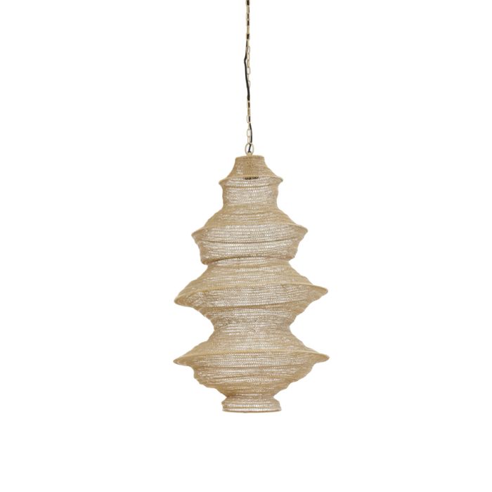 Hanging lamp Ø40x70 cm NAKISHA sand