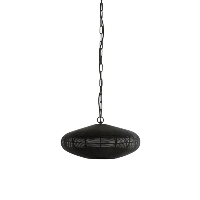 Hanging lamp Ø40x18 cm BAHOTO matt black