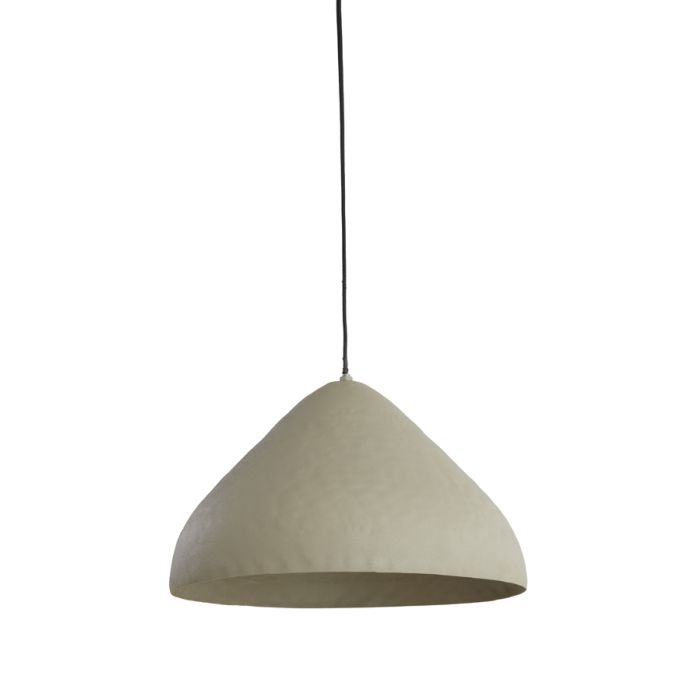 Hanging lamp Ø40x25 cm ELIMO matt light grey