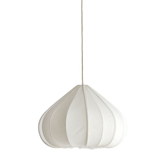 Hanging lamp Ø58,5x40 cm ZUBEDA cream