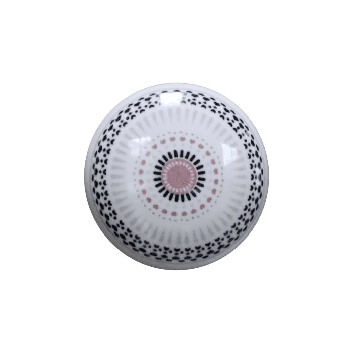 Knob w. pattern