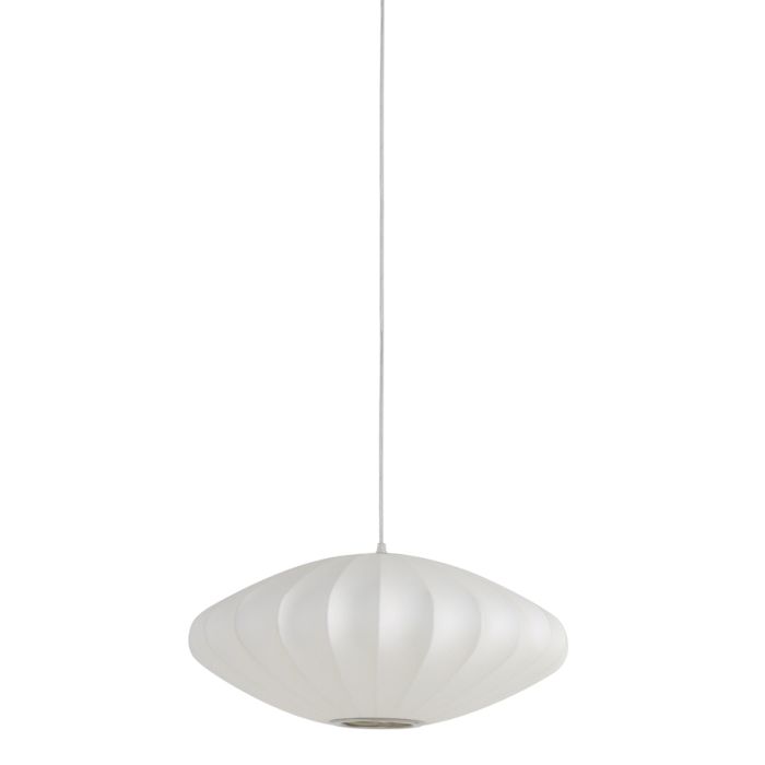 Hanging lamp Ø50x22 cm FAY white