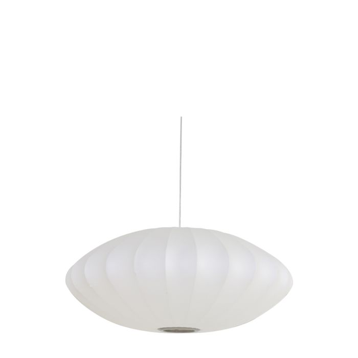 Hanging lamp Ø70x30 cm FELINE white