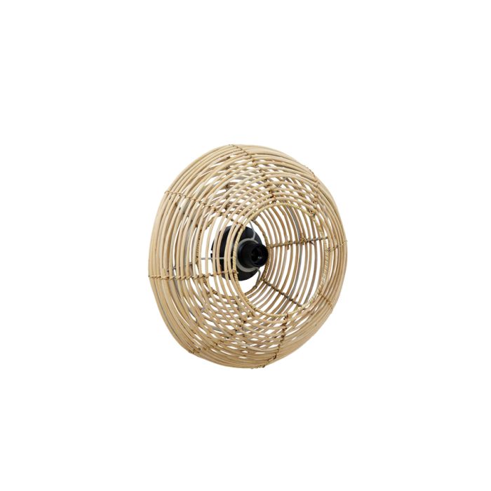 Wall lamp Ø40x15 cm MILAN rattan natural