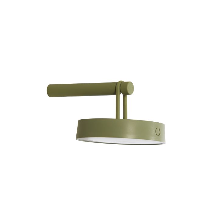 Wall lamp LED 19x13x8,5 cm TOLIARA olive green