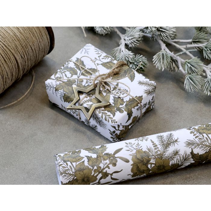 Gift Wrapping Paper w. mistletoe
