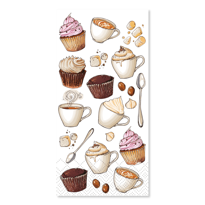 Napkin w. cakes