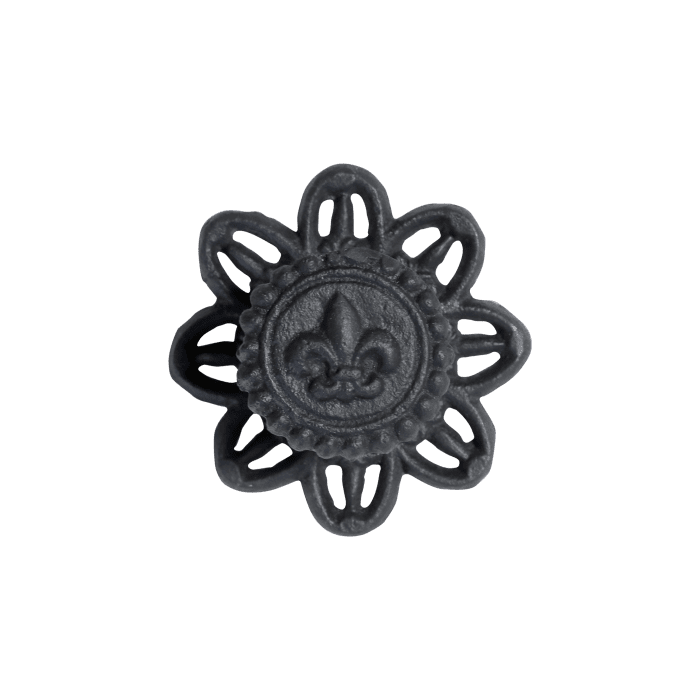 Knob w. French Fleur-de-lis