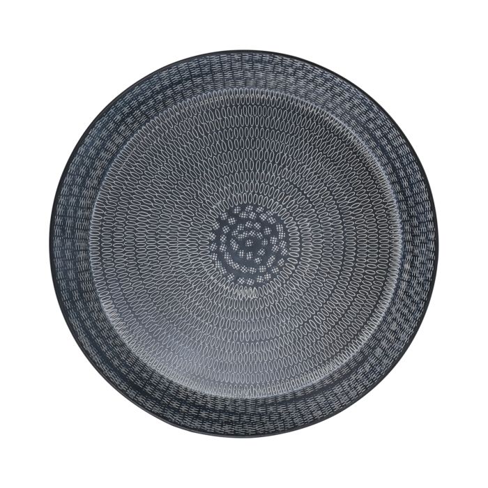 Metal Round Plate black D47,5