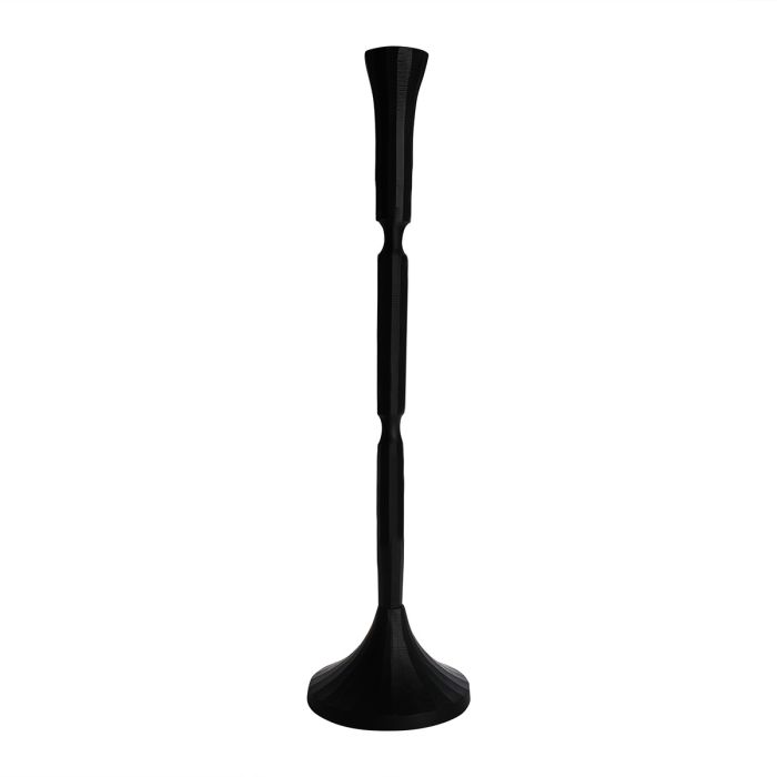 Lyra Candleholder Metal black h35,5 d10