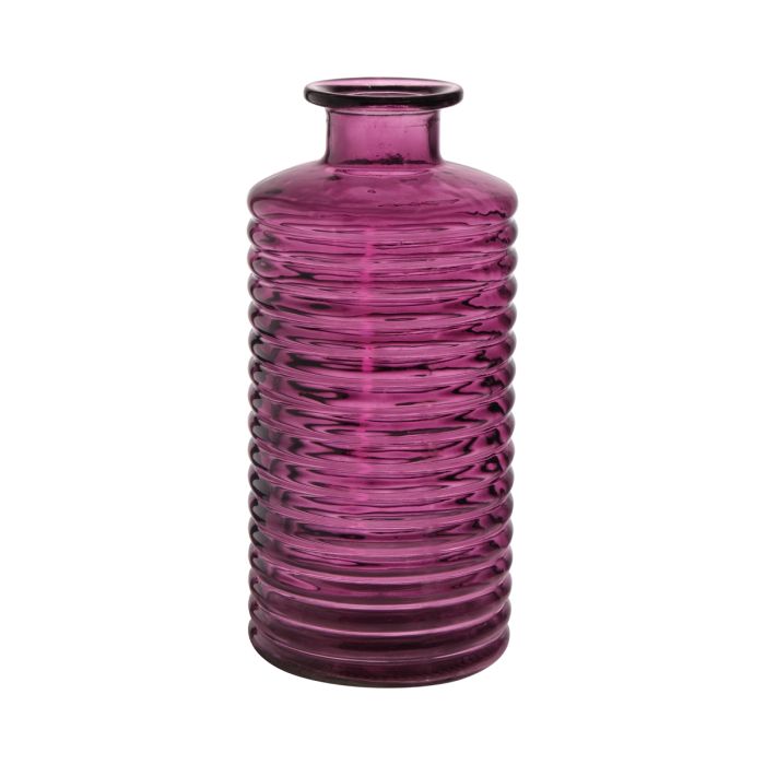 Line Bottle Vase boysenberry h31 d14,5