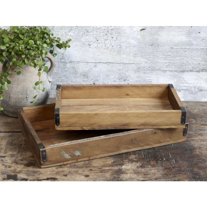 Grimaud old Trays set of 2 unique