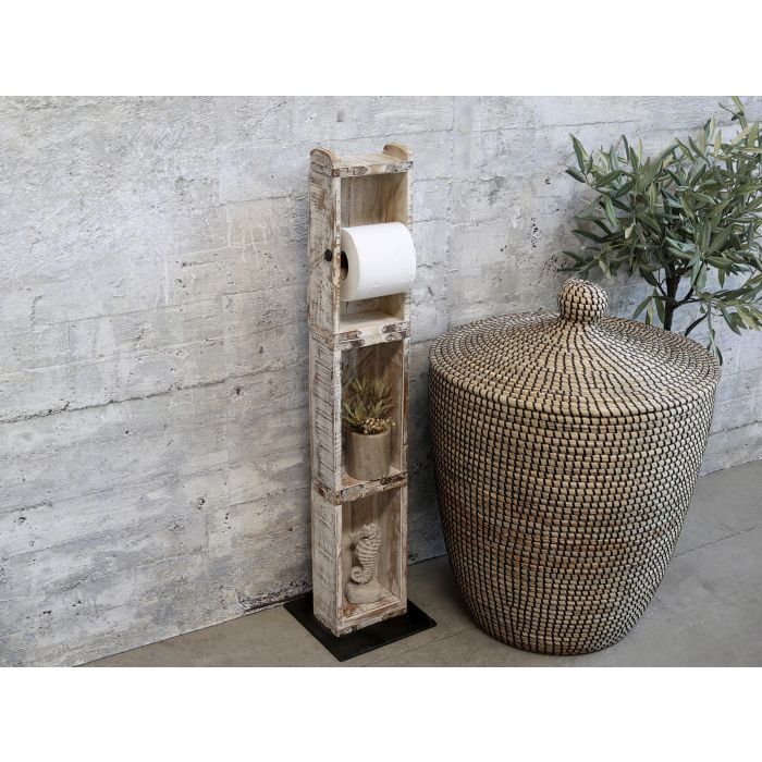 Grimaud Toilet Roll Holder floor of brick mould