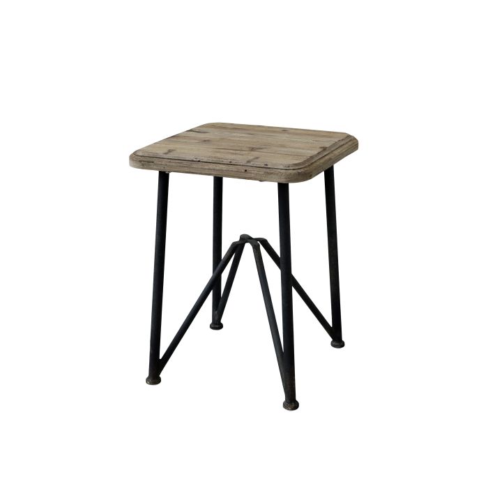 Side Table w. wooden tabletop