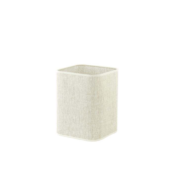 Shade square round high 20-20-26 cm BRESKA pearl white
