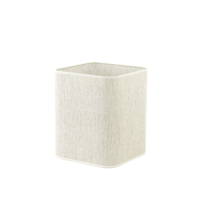 Shade square round high 25-25-30 cm BRESKA pearl white