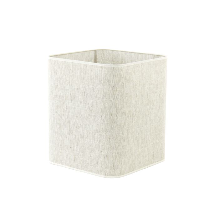 Shade square round high 30-30-35 cm BRESKA pearl white