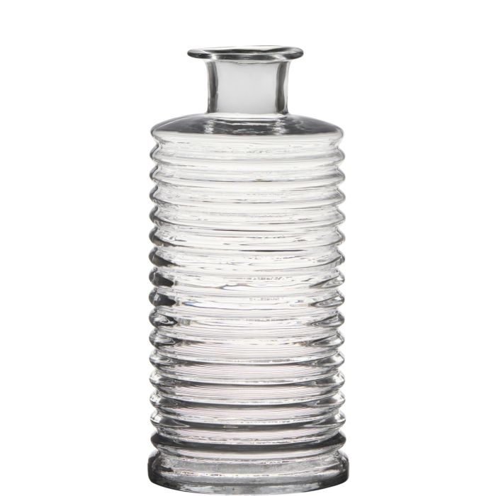 Line Bottle Vase clear h31 d14,5