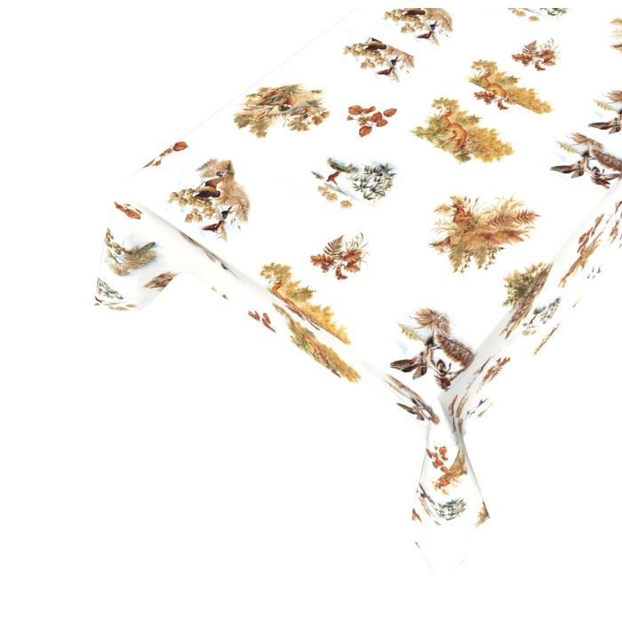 Autumn Life Pvc Tablecloth multi 140cmx20mtr