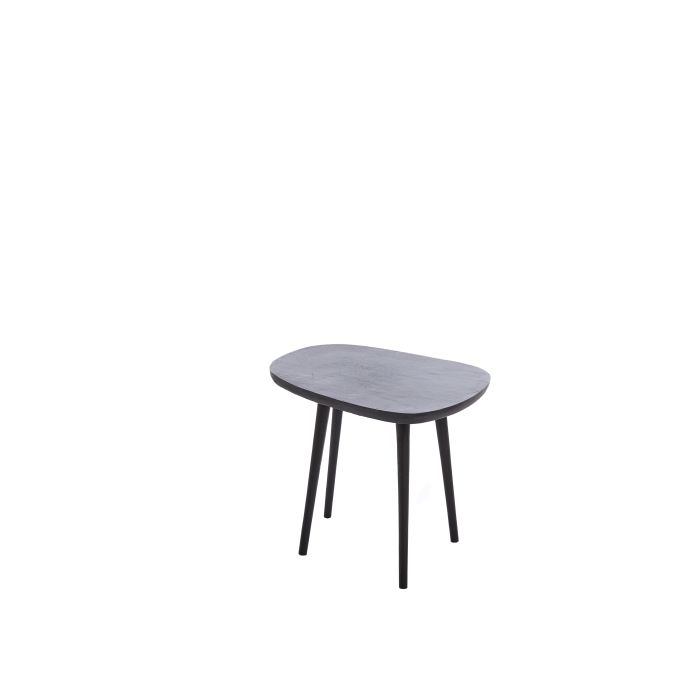 A - Side table 48x32x37cm PUNO mattt black