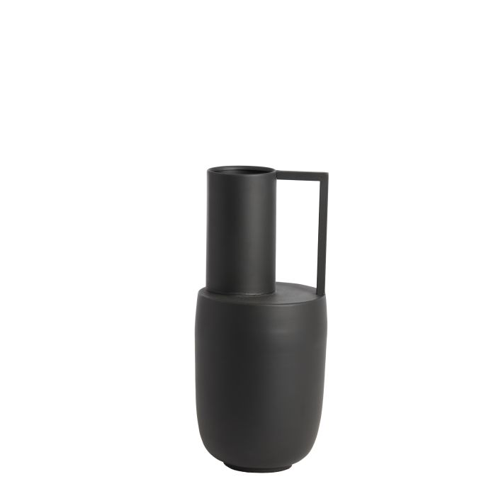 Vase deco Ø18x43 cm CERTALO matt black