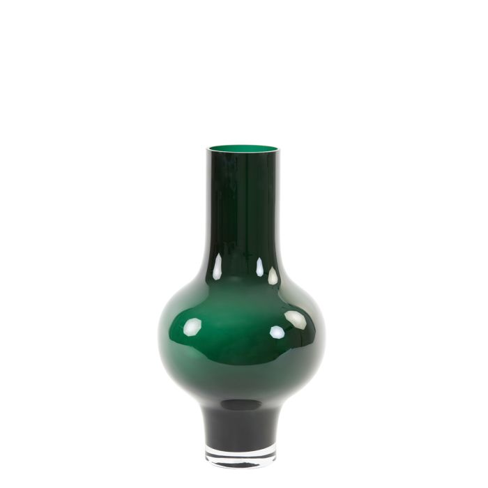 Vase Ø25,5x47 cm KAELA glass green