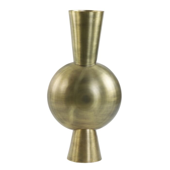 Vase deco 31x20x60 cm KAVANDU antique bronze