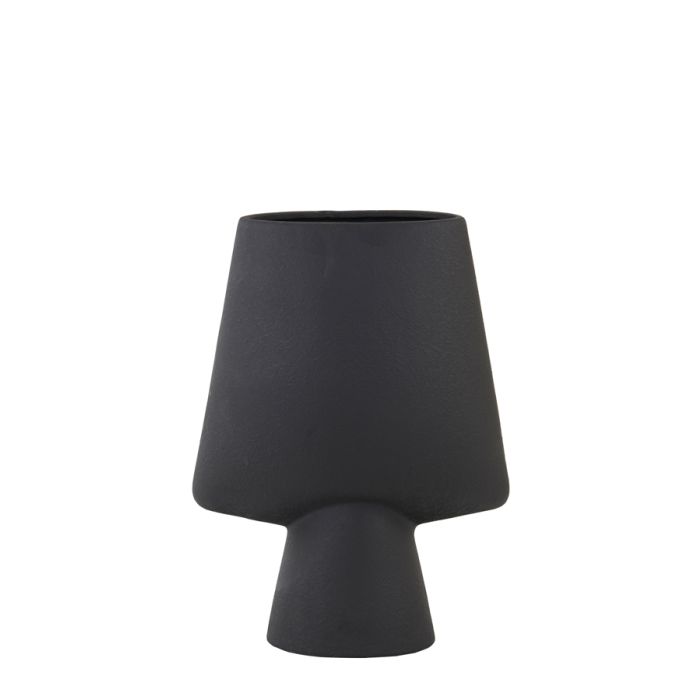 Vase deco 23x12,5x30 cm CIARA ceramics black