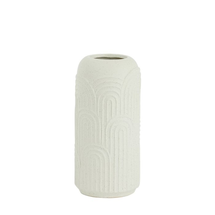 Vase Ø13x27,5 cm DIEGO ceramics cream