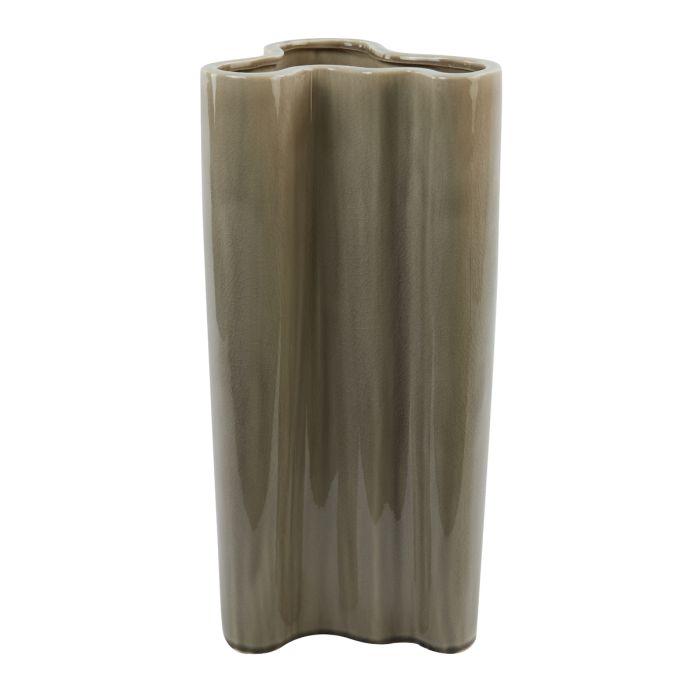 Vase 26x22x50 cm EZO ceramics beige